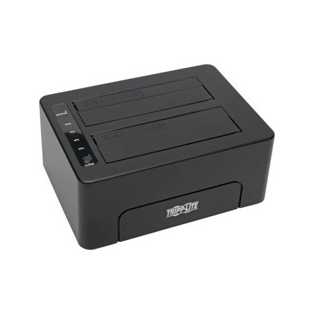 ESTACION DE CONEXION USB 3.0 TRIPPLITE 2 DISC DUROS SATA CON CLONACION