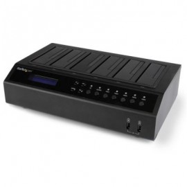 DUPLICADOR HDD STARTECH SATDOCK5U3ER BASE DOCK USB3.0 Y eSATA 6 BAHIAS
