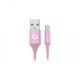 CABLE MICRO USB MOBIFREE 1M USB MICRO USB M/M 1 M ROSA MB-923613