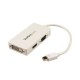 Adaptador MiniDisplayPort a VGA DVI HDMI Macbook  STARTECH MDP2VGDVHDW