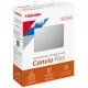 DISCO DURO EXTERNO TOSHIBA 2TB HDTX120XSCAA USB 3.0 CANVIO FLEX PLATA