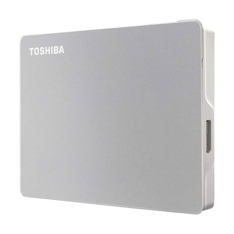 DISCO DURO EXTERNO TOSHIBA CANVIO FLEX 2 TB PLATA USB C/3.1 MAC/PC/AND