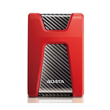 DISCO DURO EXTERNO ADATA HD650 2TB 2.5 USB 3.1 ROJO (AHD650-2TU31-CRD)
