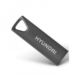 MEMORIA USB HYUNDAI U2BK/16GASG GRIS 16 GB USB 2.0 10 MB/S 3 MB/S