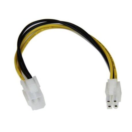 Cable 0.2m ATX 12V 4 pines alimentac macho a hembra STARTECH ATXP4EXT