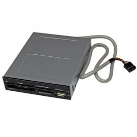 LECTOR TARJETAS BAHIA FRONTAL 3.5 INFLASH SD CF  STARTECH 35FCREADBK3