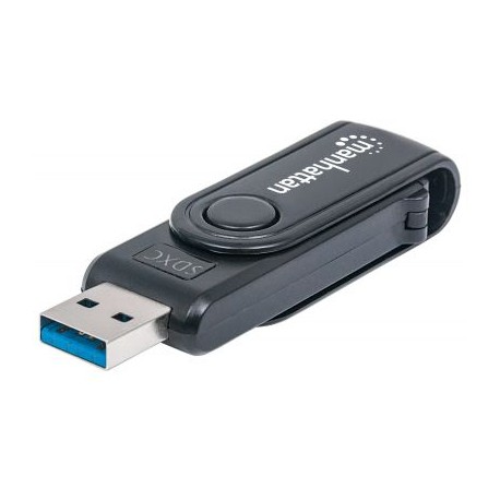 LECTOR DE TARJETAS MANHATTAN USB 3.0, 62 EN 1 101653