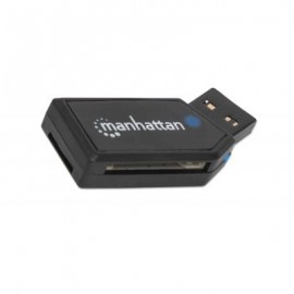 LECTOR DE TARJETAS MANHATTAN 24 EN 1 SD USB 2.0 101677