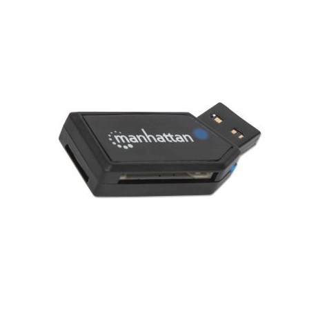 LECTOR DE TARJETAS MANHATTAN 24 EN 1 SD USB 2.0 101677