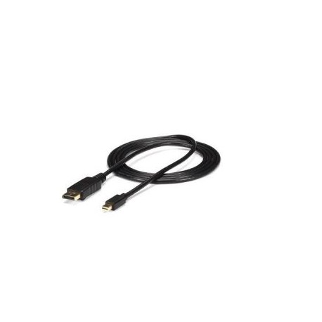 Cable 1.8m MiniDisplayPort 4k1.2 a DisplayPort Ngro STARTECH MDP2DPMM6