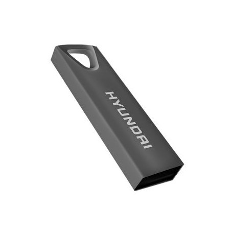MEMORIA USB HYUNDAI BRAVO DELUXE 32GB METAL GRIS ESPACIAL U2BK/32GASG