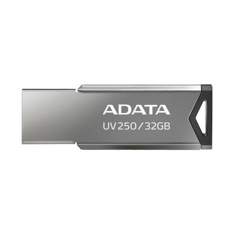 MEMORIA FLASH ADATA UV250 32GB USB 2.0 PLATA (AUV250-32G-RBK)