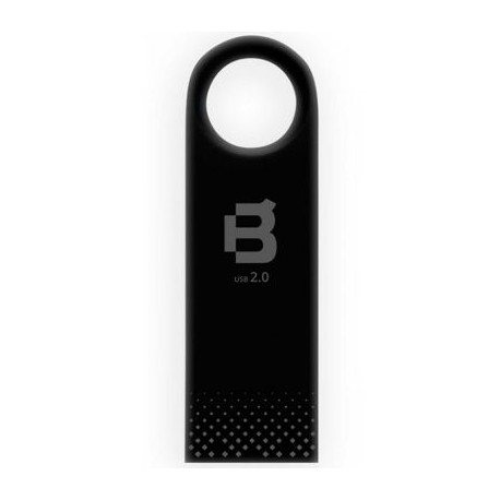 MEMORIA USB FLASH BLACKPCS 2108 16GB NEGRO PIANO METAL MU2108PBL-16