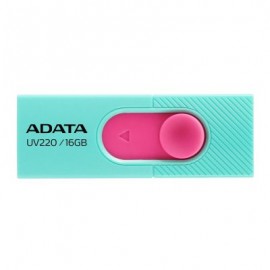 MEMORIA FLASH ADATA UV220 16GB USB2.0 ROSA/AZUL AUV220-16G-RGNPK