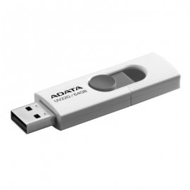 MEMORIA FLASH ADATA UV220 64GB USB2.0 GRIS/BLANCO AUV220-64G-RWHGY