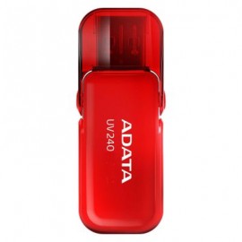 MEMORIA USB FLASH 2.0 ADATA UV240 16GB ROJO AAUV240-16G-RRD
