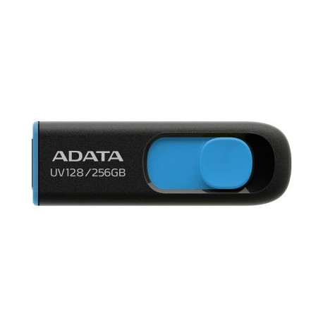 MEMORIA USB ADATA AUV128-256G-RBE NEGRO / AZUL 256GB USB 3.2 GEN1