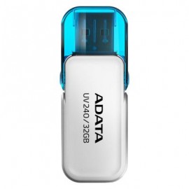 MEMORIA FLASH ADATA UV240 32GB BLANCO 2.0 (AUV240-32G-RWH)
