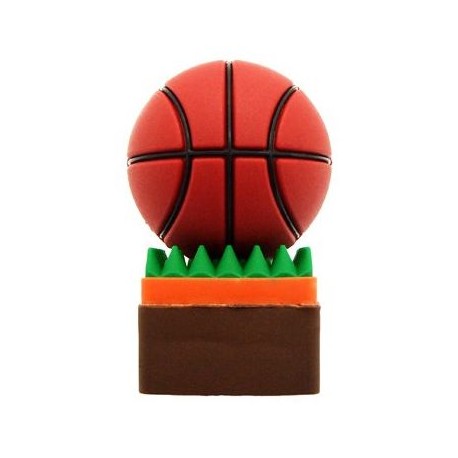 MEMORIA USB BROBOTIX 180300-31 16GB USB 2.0 BALÓN DE BASKETBALL