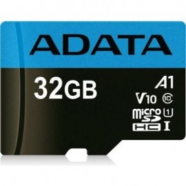 MEMORIA MICROSD ADATA AUSDH32GUICL10A1-RA1 32GB NEGRO CLASE 10