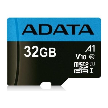 MEMORIA MICROSD ADATA AUSDH32GUICL10A1-RA1 32GB NEGRO CLASE 10