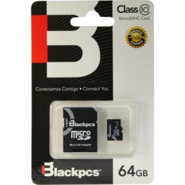 MEMORIA MICRO SDXC BLACKPCS 64GB CLASE 10 (MM10101-64)