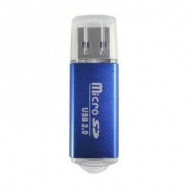 LECTOR MICROSD BROBOTIX 345673A 480 MBIT/S AZUL USB 2.0