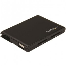 LECTOR DE MEMORIA SD CON 2 RANURAS USB 3.0 5Gbit/s COLOR NEGRO
