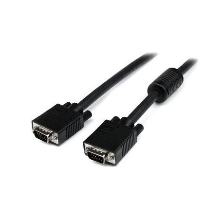 Cable VGA 1.8m HD15 negro macho alta resolucion  STARTECH MXT101MMHQ