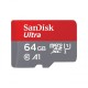 MEMORIA MICRO SD SANDISK SDXC ULTRA 64GB A1 U1 (SDSQUA4-064G-GN6MA)