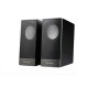 BOCINAS VORAGO SPK-106 NEGRO USB PASIVAS PARA COMPUTADORA 2.0