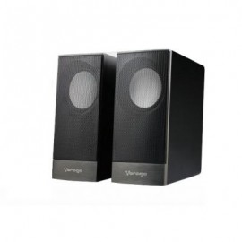 BOCINAS VORAGO SPK-106 NEGRO USB PASIVAS PARA COMPUTADORA 2.0