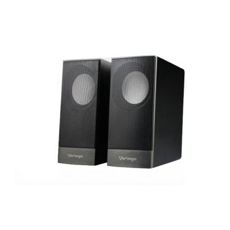 BOCINAS VORAGO SPK-106 NEGRO USB PASIVAS PARA COMPUTADORA 2.0
