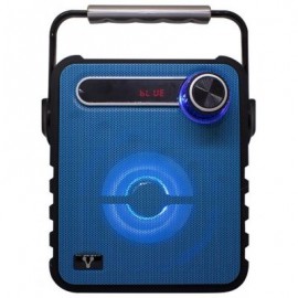 BOCINA PORTÁTIL BLUETOOTH VORAGO BSP-200 MICROSD/FM/BT  AZUL