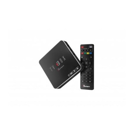 TV BOX BLACKPCS ANDROID 5.1 NETFLIX 4K HDMI USB WIFI RJ45 EO104K-BL
