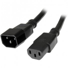 Cable 1.8m  PC  Extensor C14 aC13 Calibre 14AWG  STARTECH PXT100146
