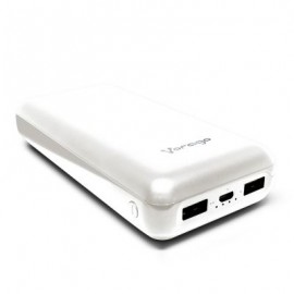 POWER BANK VORAGO PB-550 20,000 mAh 2x USB BLANCA