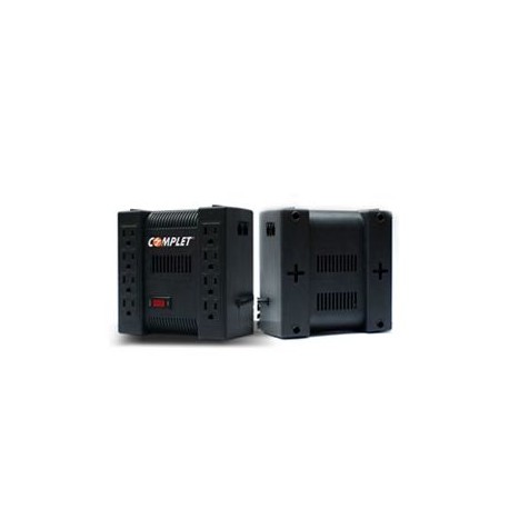 REGULADOR COMPLET 1300VA 8 CONTACTOS NEGRO ERV-9-001