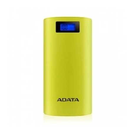 CARGADOR PORTATIL DIGITAL ADATA P20000D, 20,000mAh AMARILLO
