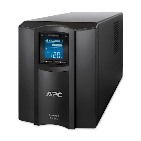 NOBREAK APC SMC1500C 1440VA 900W 3H NEGRO INDUSTRIAL Y OFICINA