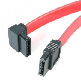 Cable 45cm SATA Serial ATA Angulo Recto Izquierdo STARTECH SATA18LA1