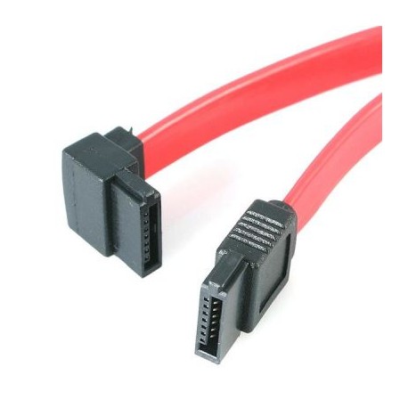 Cable 45cm SATA Serial ATA Angulo Recto Izquierdo STARTECH SATA18LA1