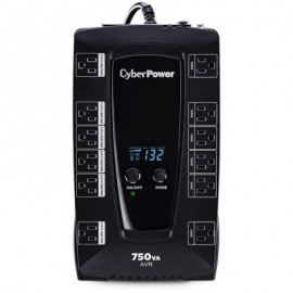 NOBREAK CYBERPOWER AVRG750LCD 750VA/450W LCD 120V 12 CONTACTOS