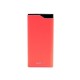 POWER BANK MOBIFREE 10,000 MAH ROJO CON DISPLAY MB-923521