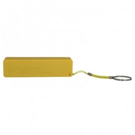 CARGADOR PORTATIL NACEB TECHNOLOGY POWER BANK 2200MAH AMARILLONA-606AM
