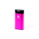 CARGADOR PORTATIL NACEB TECHNOLOGY,4400MAH,MICROUSB,USB ROSA NA-593RS