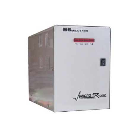 NO BREAK SOLA BASIC MICRO SR, XR-21-102 1000VA/650W, 4 CONTACTOS