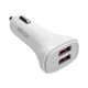 CARGADOR TRIPP LITE PARA AUTO 2X USB 2.0 5V BLANCO U280-C02-S2