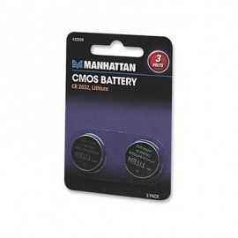 BATERIA MANHATTAN CMOS  3V 2 PIEZAS CR 2032 432528