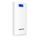 CARGADOR PORTATIL DIGITAL ADATA P20000D 20 000mAh BLANCO